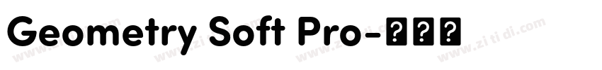 Geometry Soft Pro字体转换